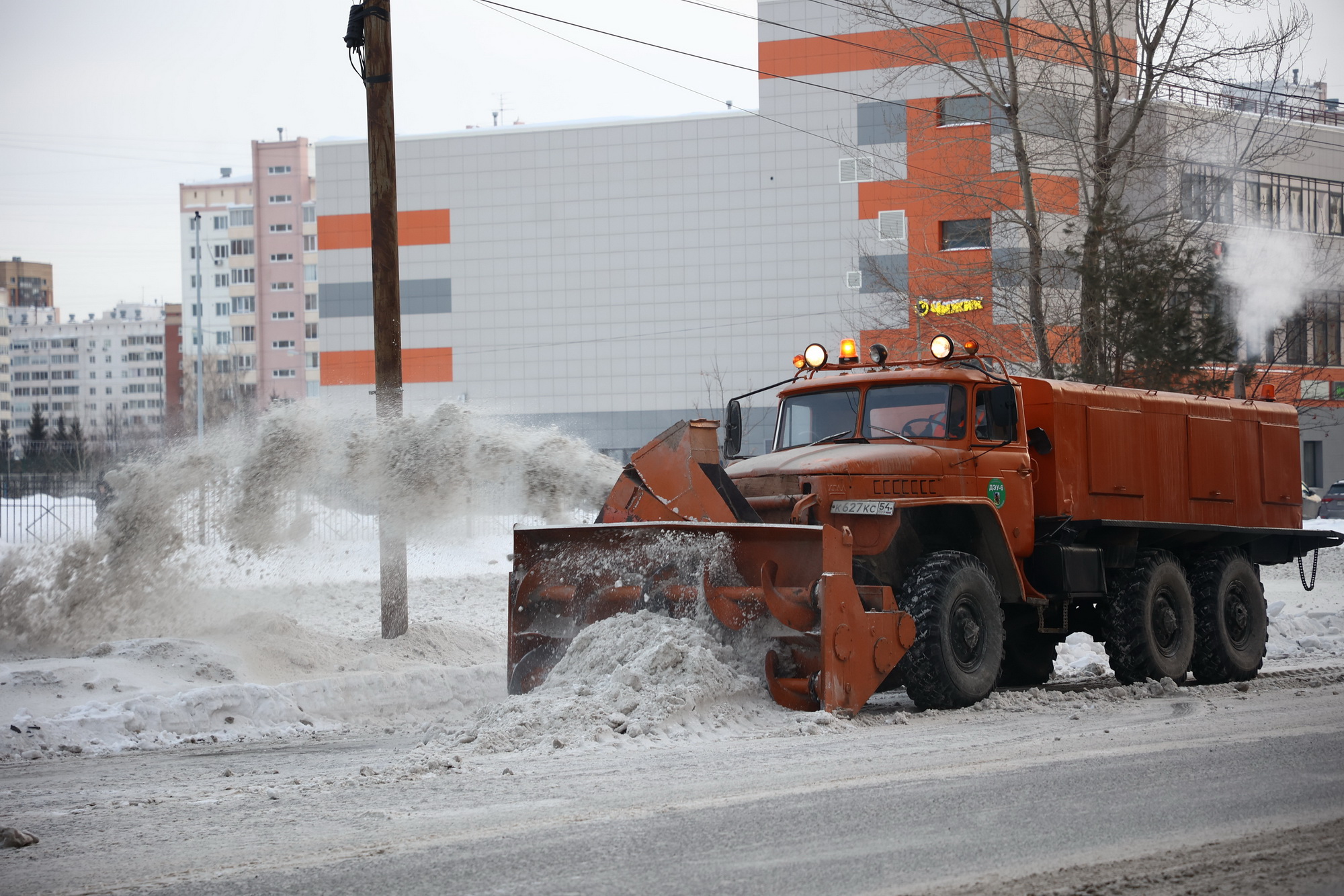 11 дополнительных снегоотвалов планируют открыть в Новосибирске