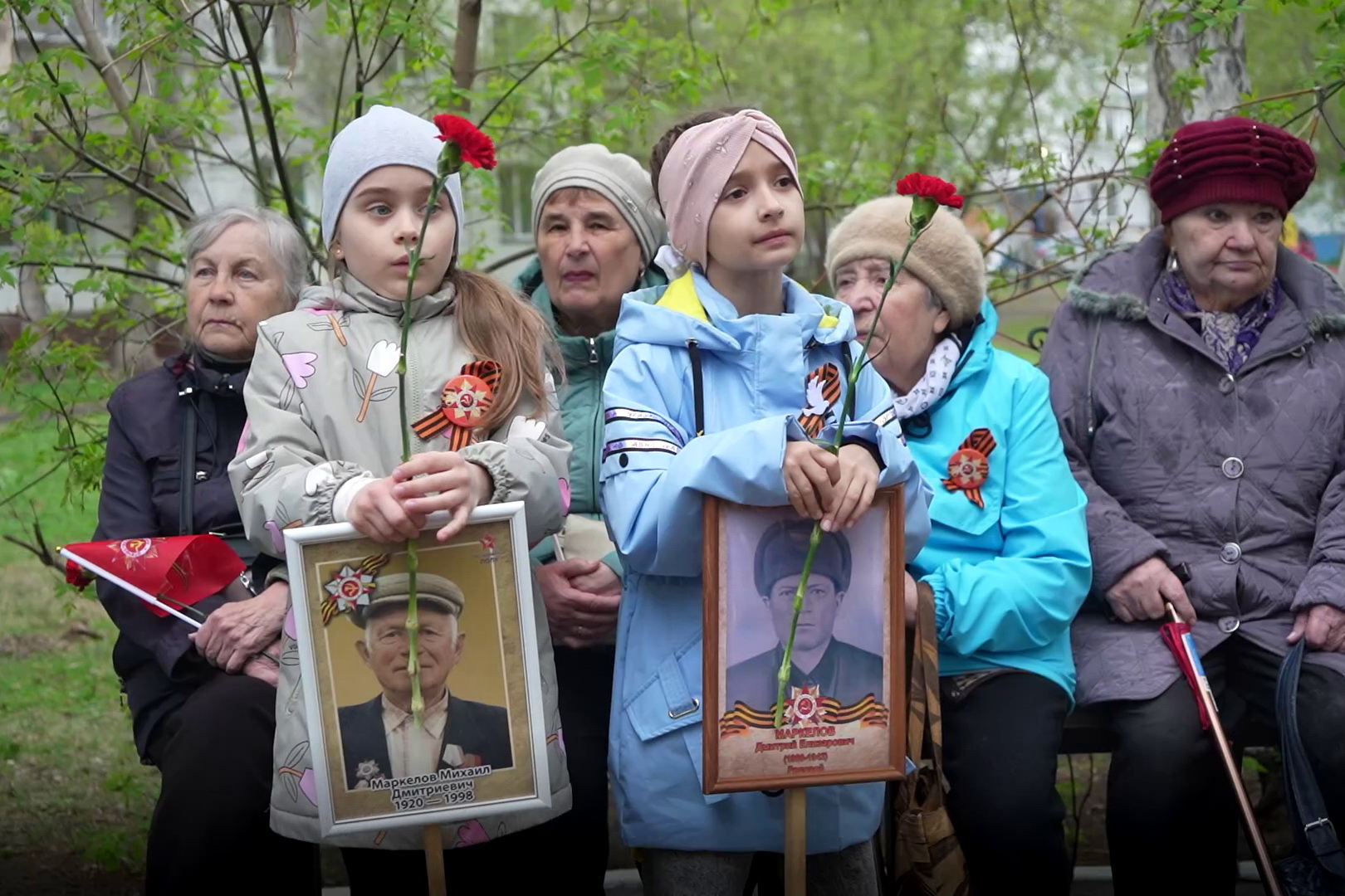 Митинг в честь Дня Победы устроили на Аллее Славы в Новосибирске