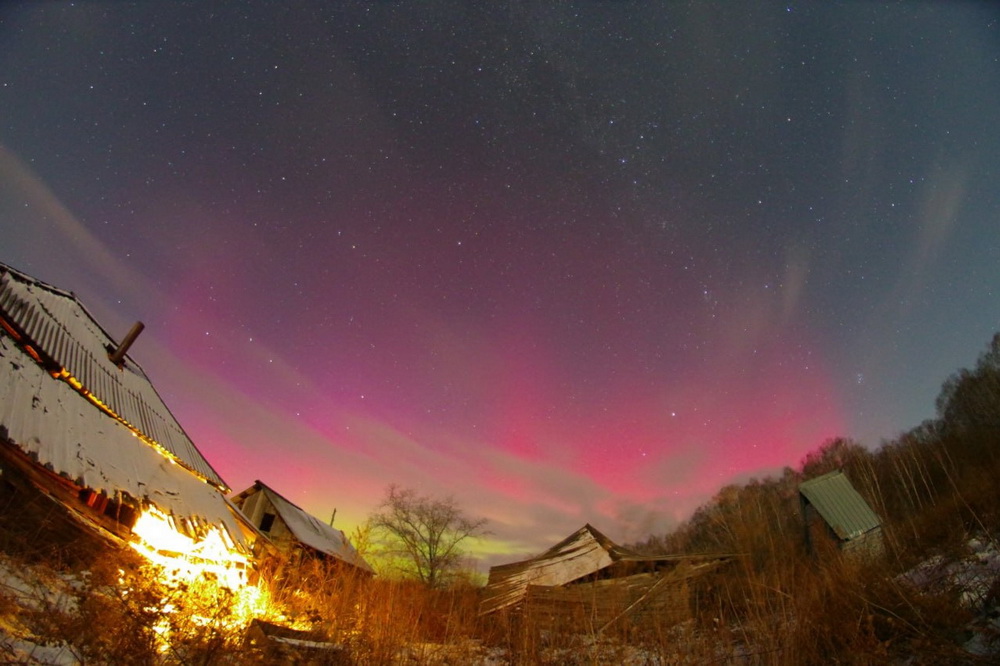 Северные сияния могут стать привычными для Сибири — учёный 