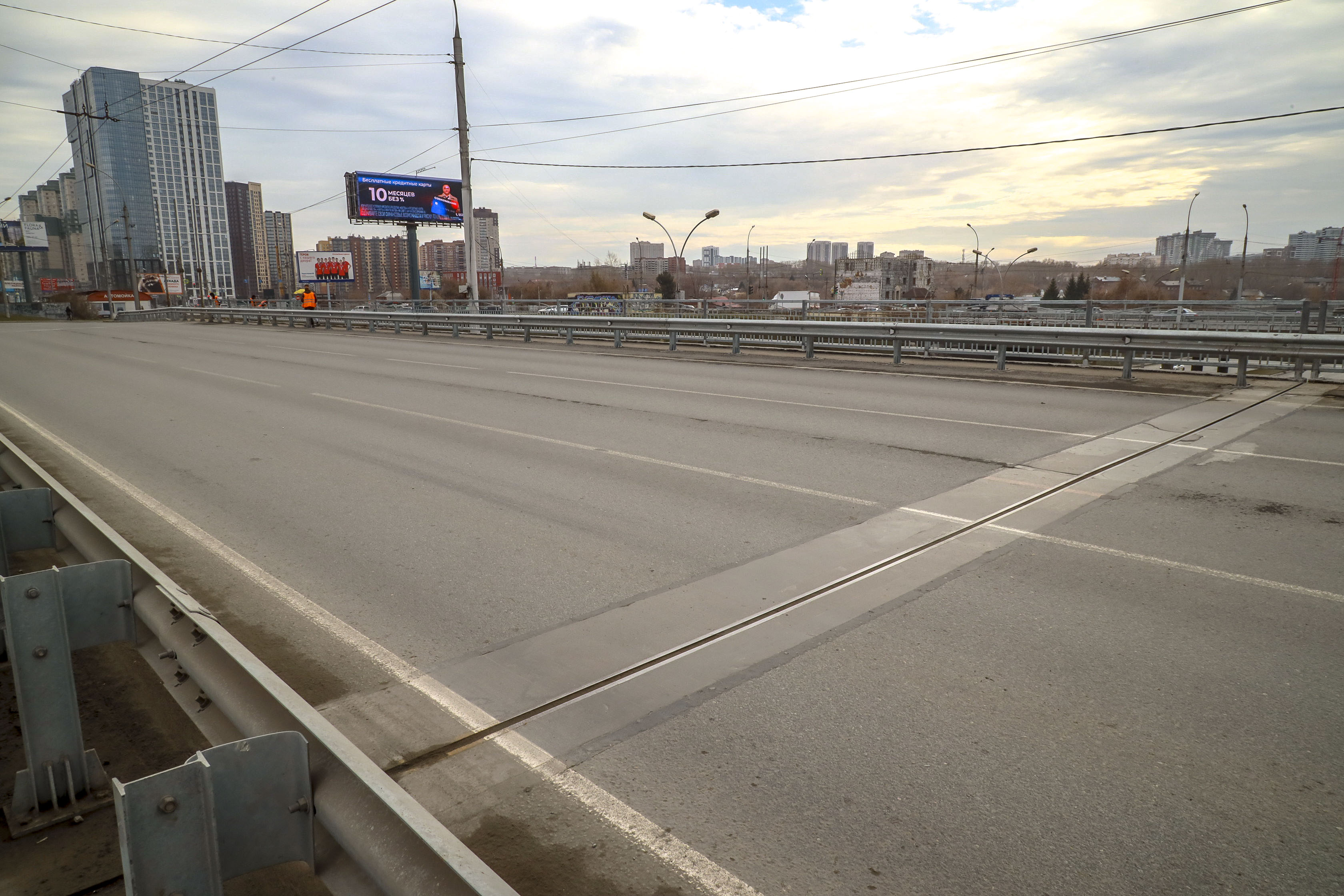 20% гарантийных участков дорог обследовали в Новосибирске