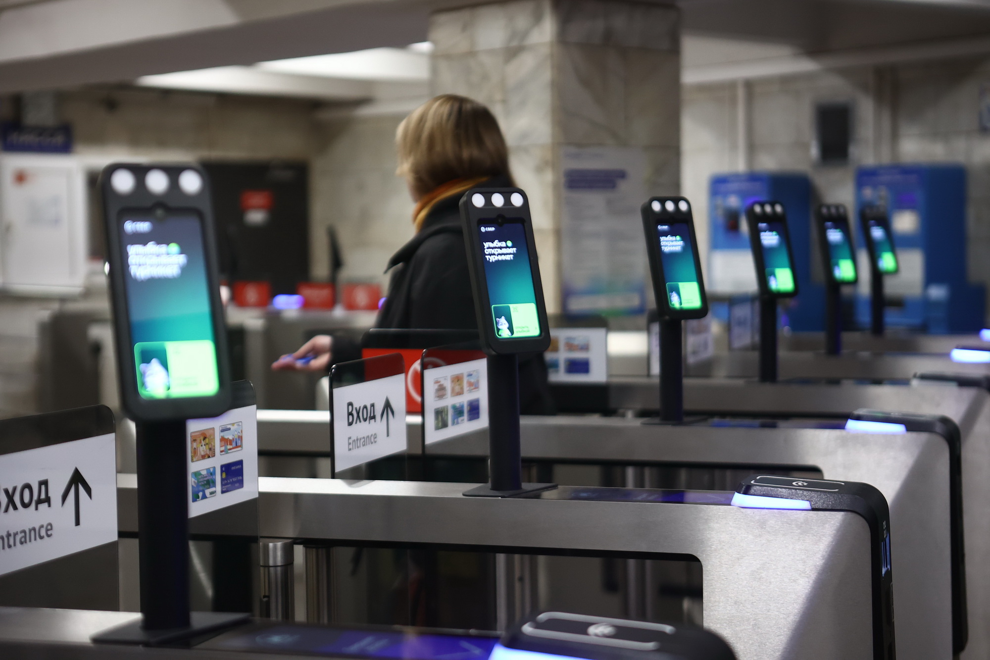 16 068 пассажиров оплатили проезд по биометрии в новосибирском метро
