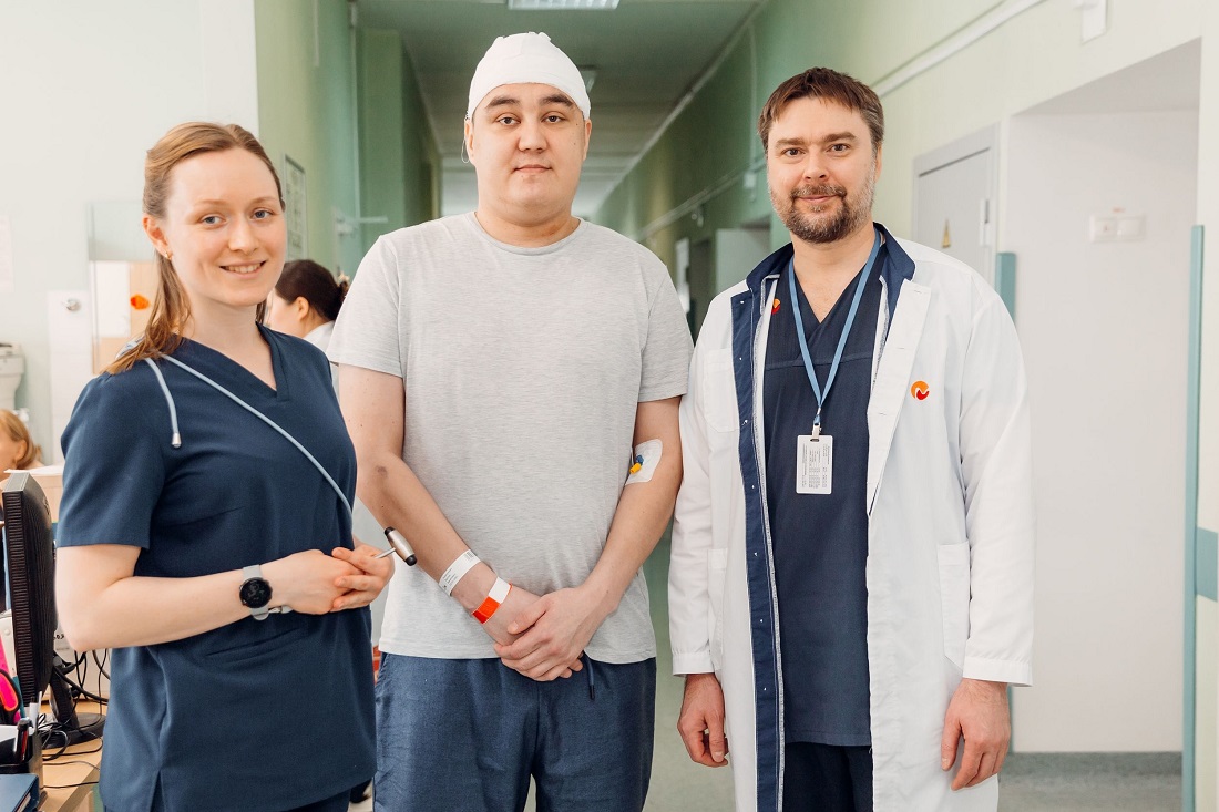 В Новосибирске пациента с тромбами спасли от смертельной опухоли в голове