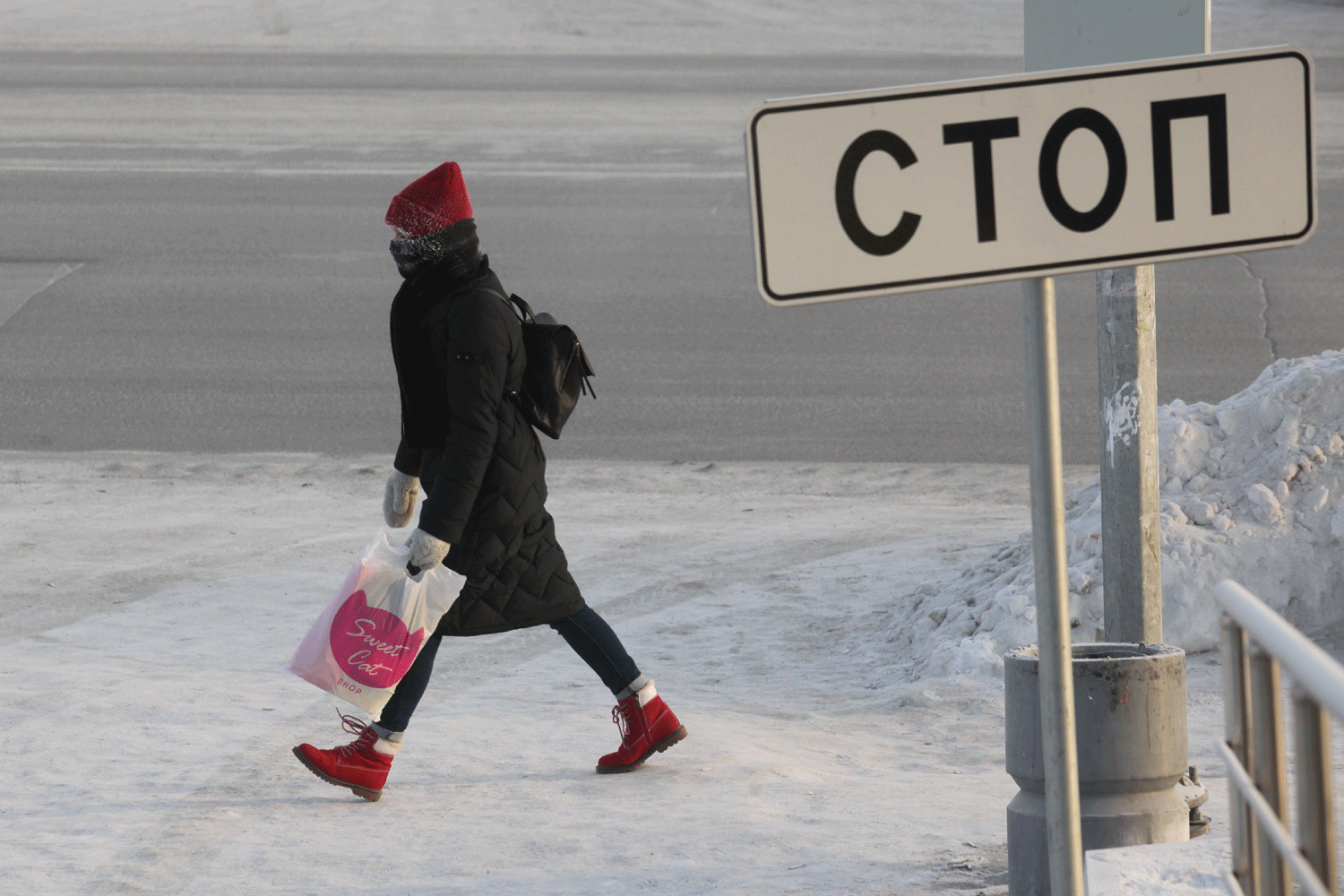 За неделю из-за гололедицы пострадали 372 жителя Новосибирска