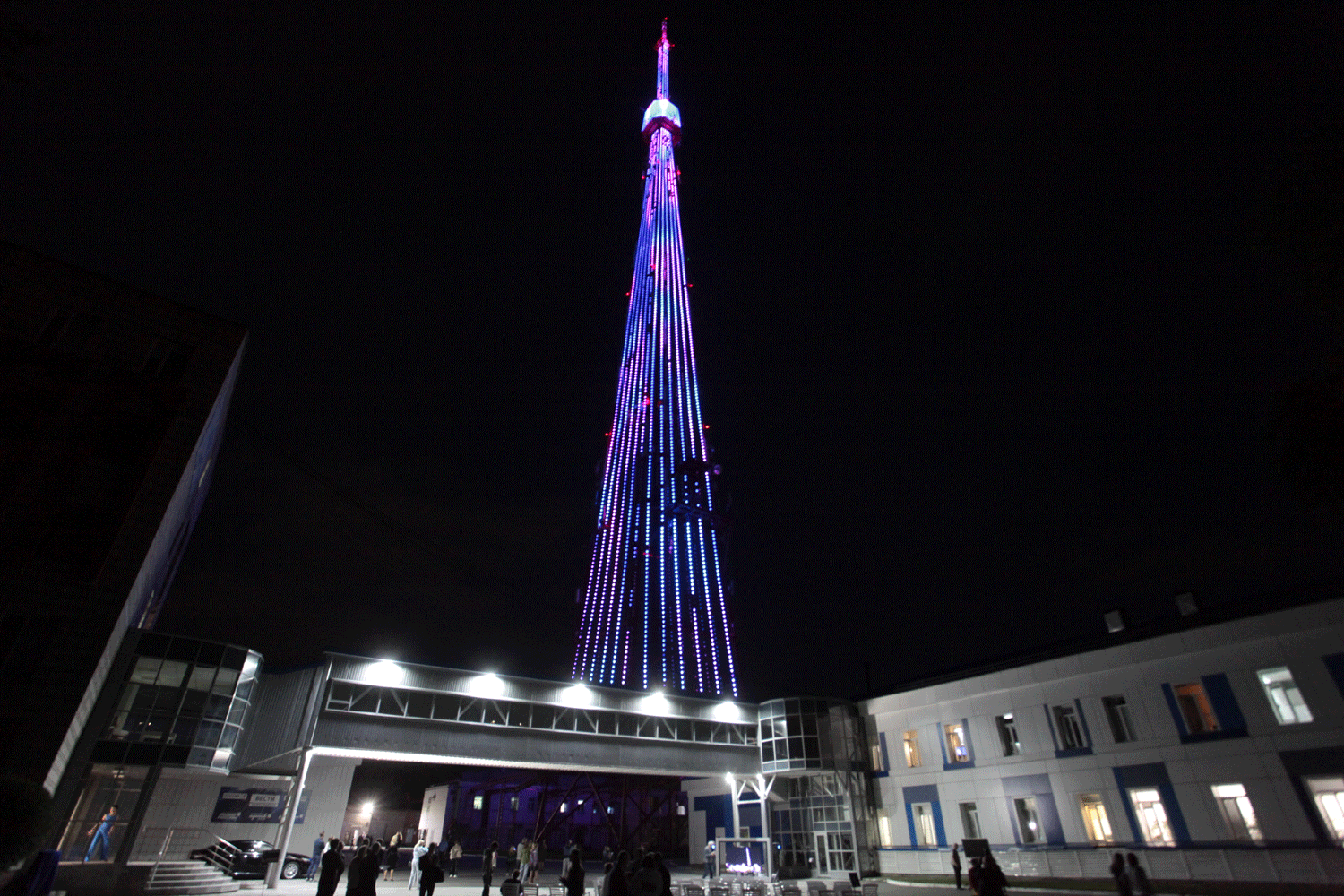 Новосибирская телебашня изменит подсветку в честь 35-летия МЧС