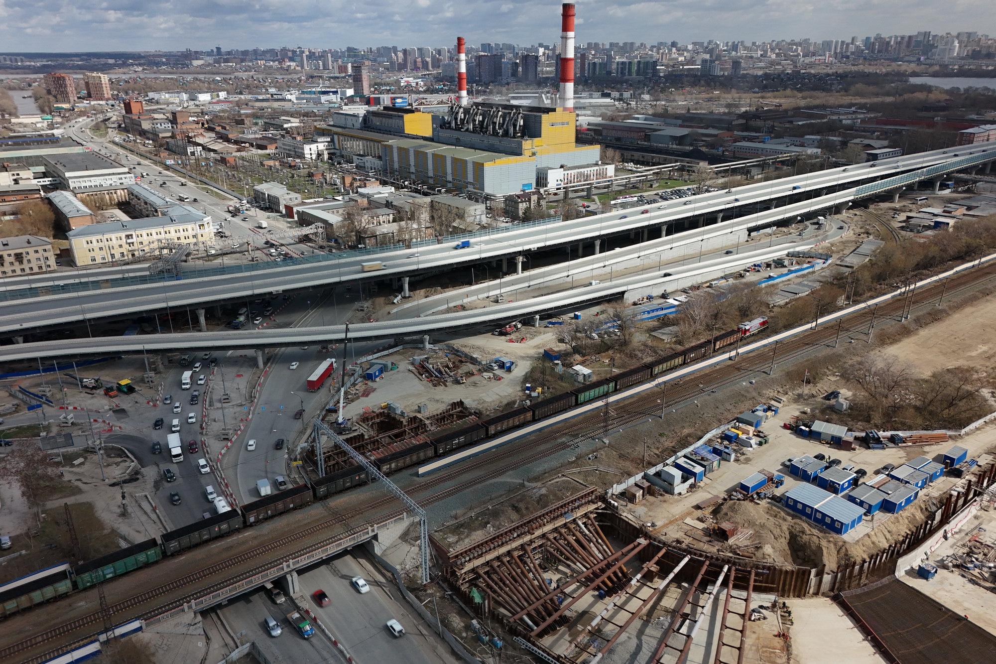 45-метровый тоннель строят между площадями Труда и Энергетиков