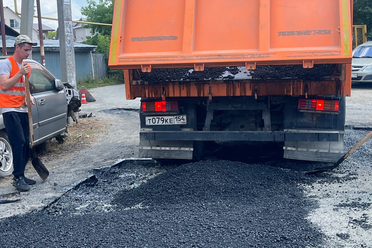В частном секторе Новосибирска капитально отремонтируют 28 дорог