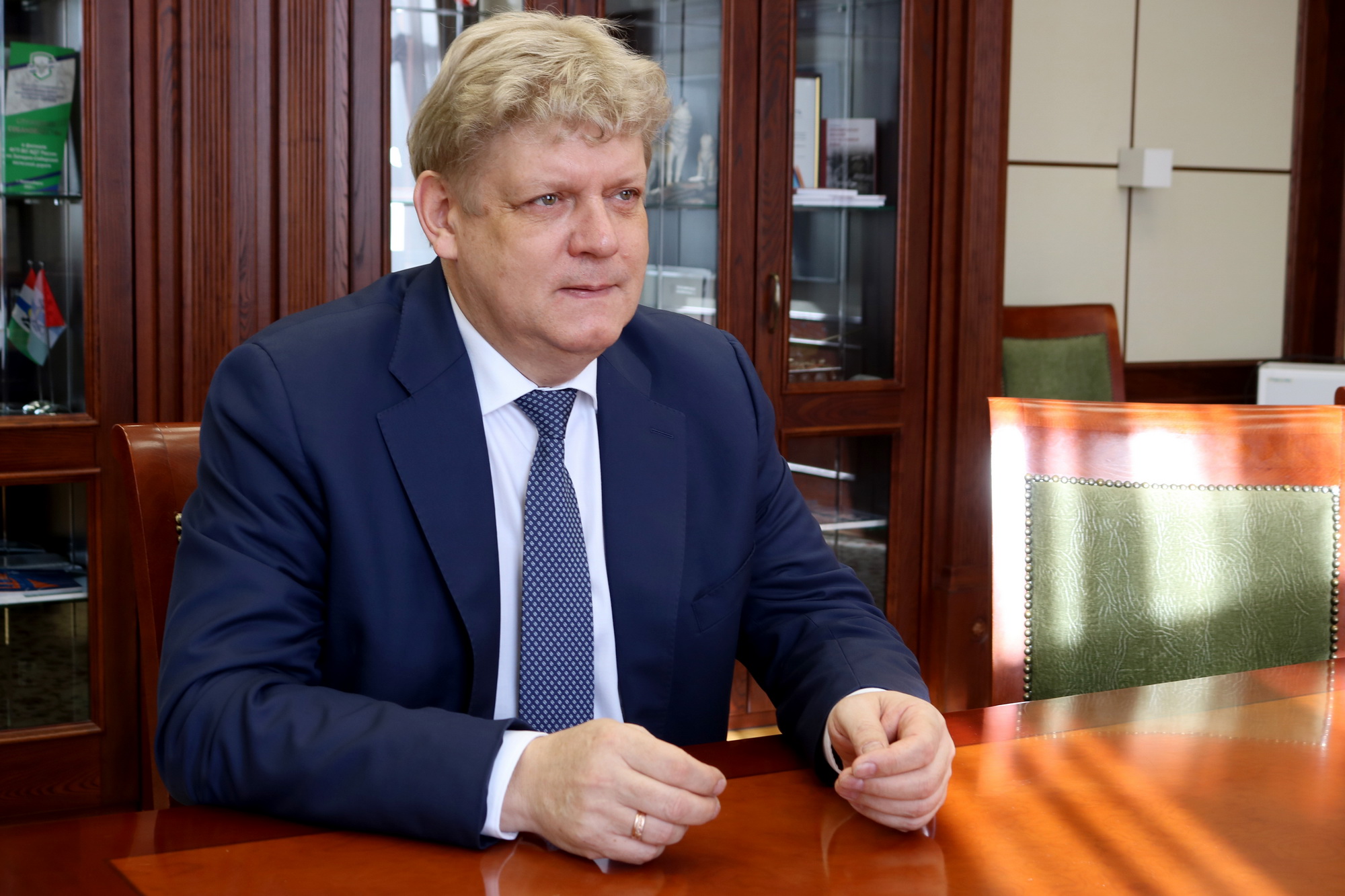 Полпред оценил успехи участника программы «Время героев» Егора Захарова