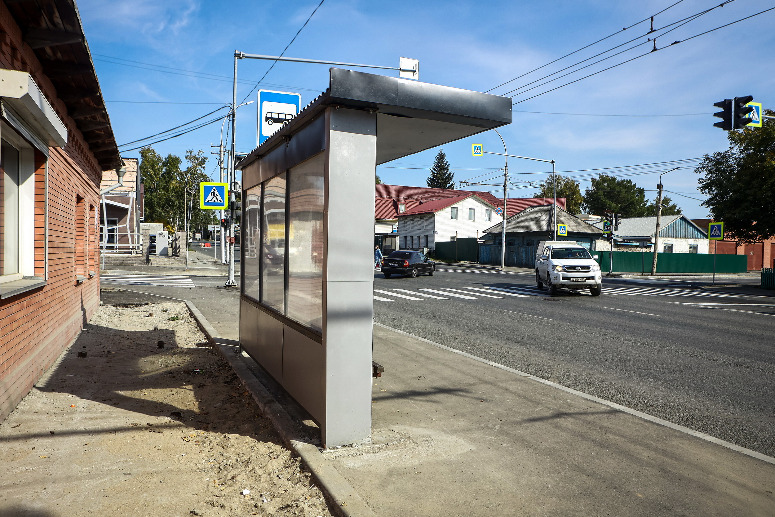 74 остановочных павильона расставят по Новосибирску: карта