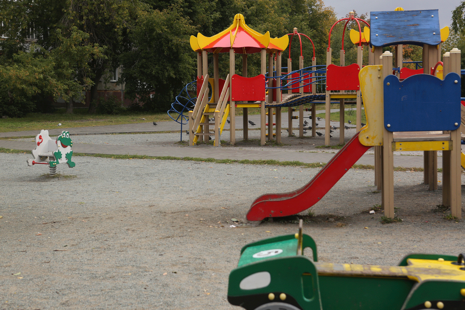 Рекордное количество дворов в Калининке обеспечили спортплощадками