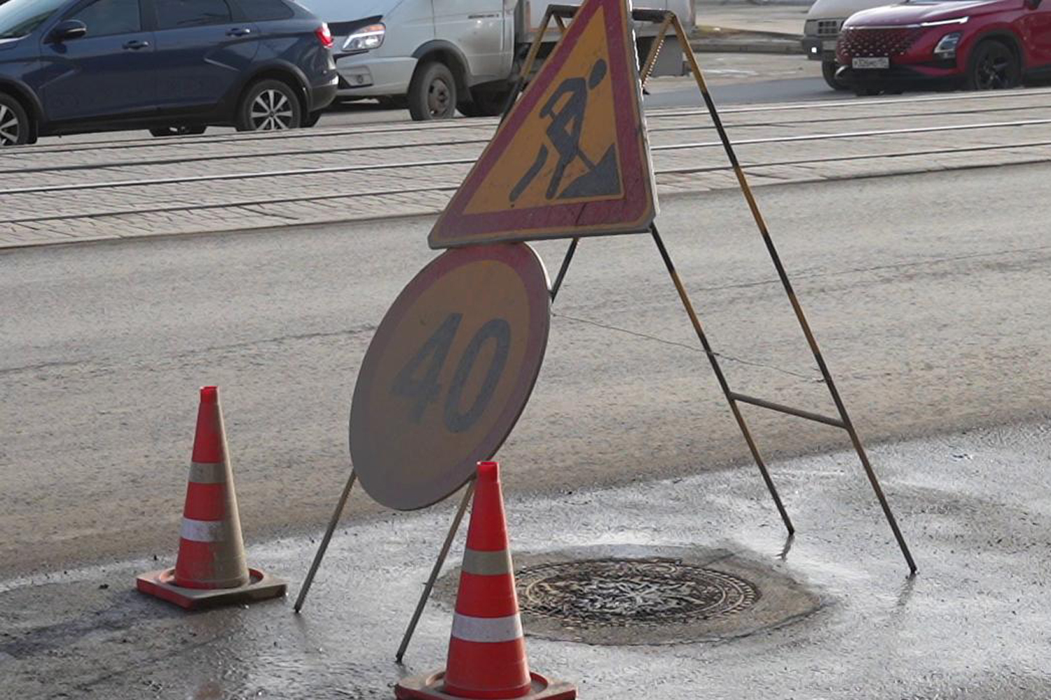 Новосибирских водителей просят быть осторожными из-за резкого потепления