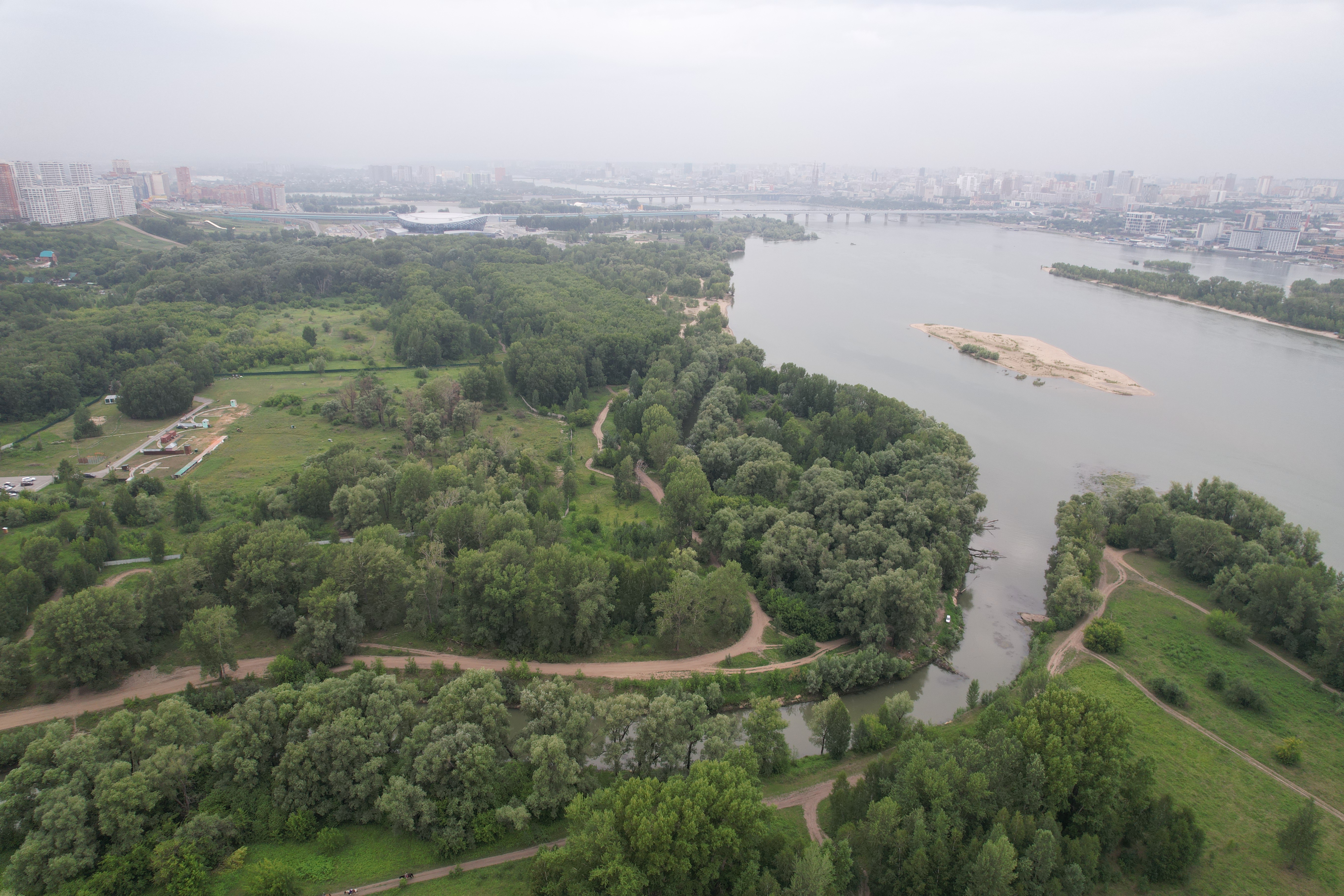 Мэр Кудрявцев: «Обсудили с новосибирцами концепцию парка „Усть-Тула“»