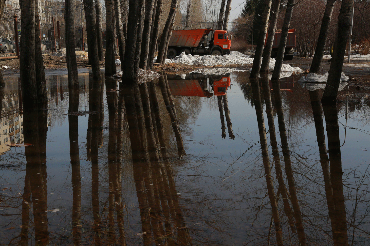В Новосибирске нашли 261 место с угрозой весеннего подтопления
