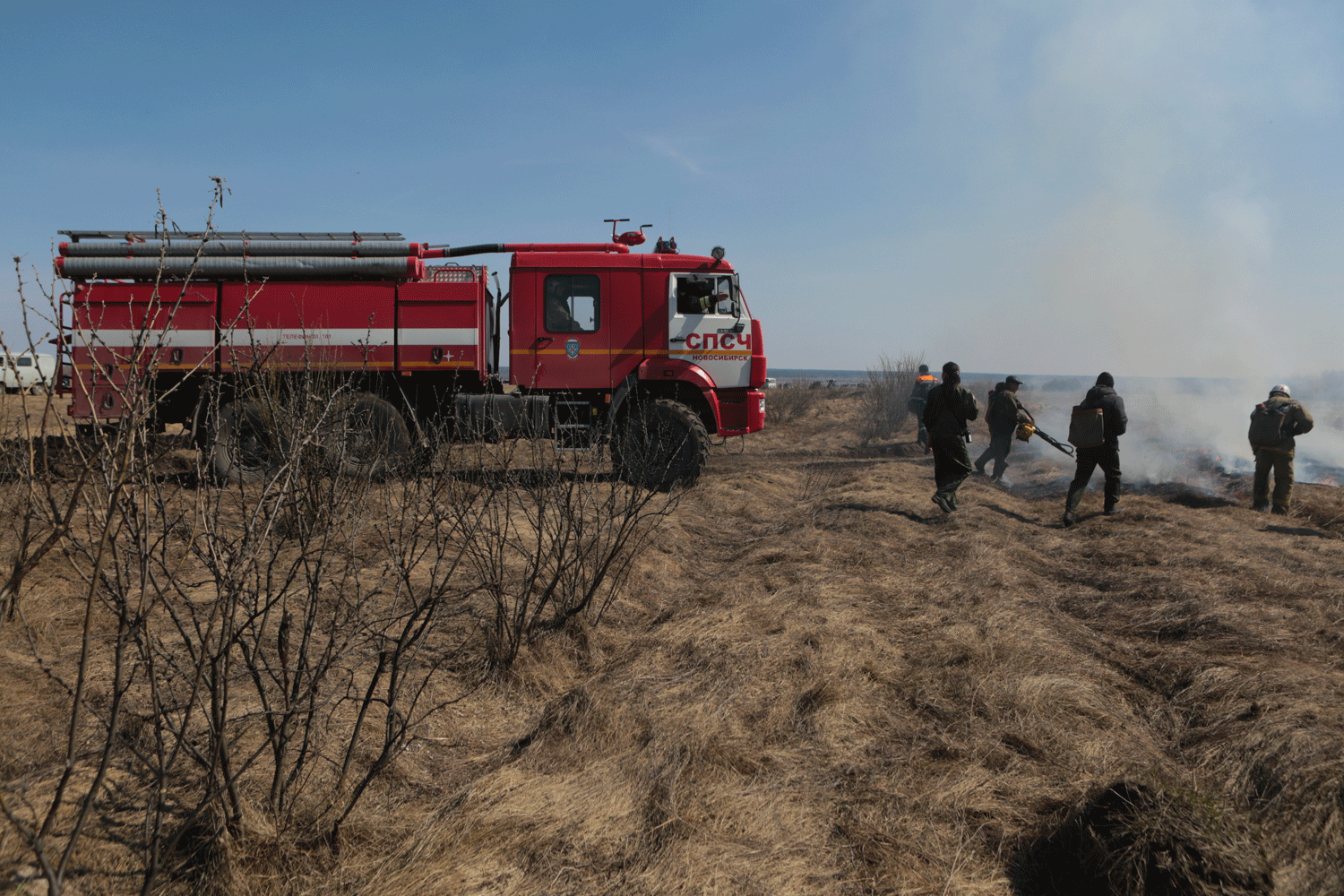 Больше сотни пожаров произошло в Новосибирске за неделю