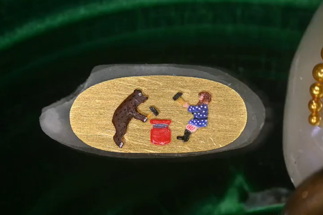 Подвижную микроминиатюру создал на рисовом зёрнышке новосибирец