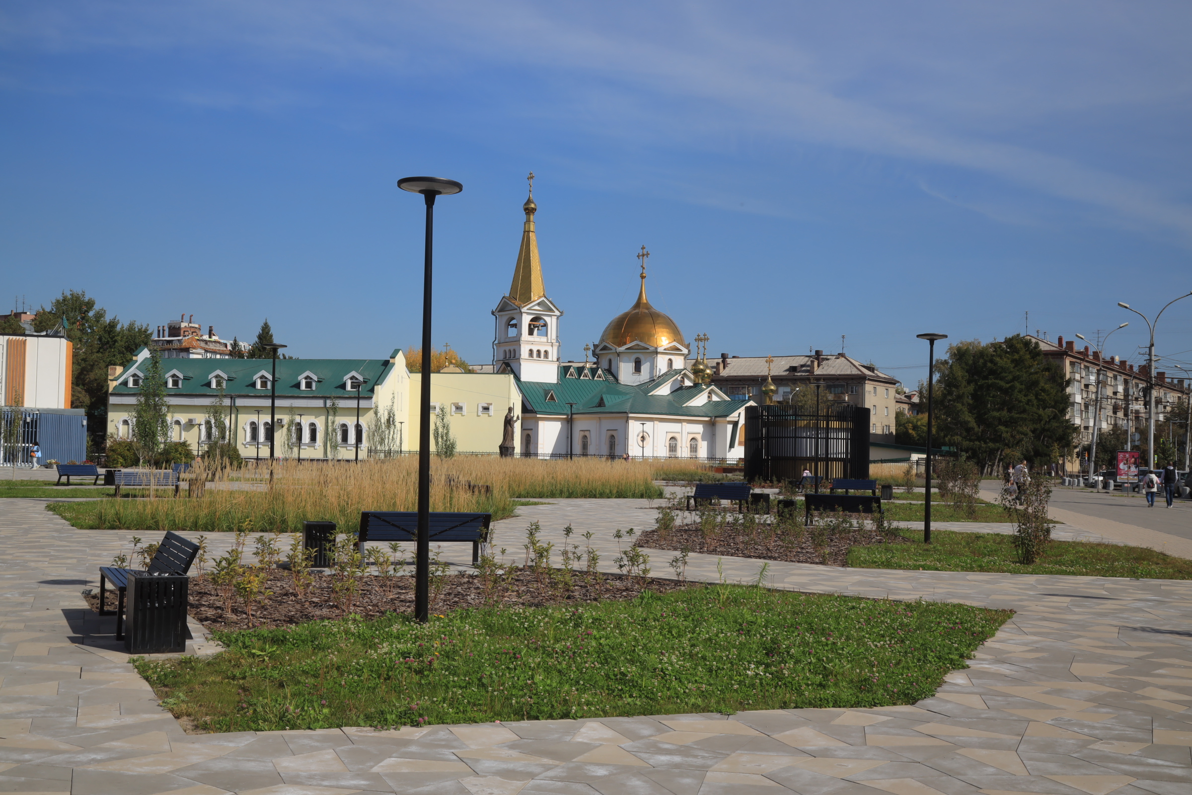 Благоустройство Никольской площади хотят продолжить в Новосибирске