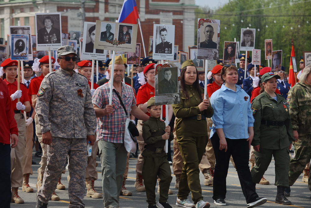 Бессмертный полк прошагает по Новосибирску в День Победы