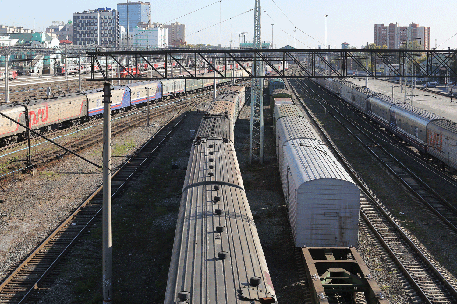 Египетские апельсины впервые доставили в Новосибирск по железной дороге