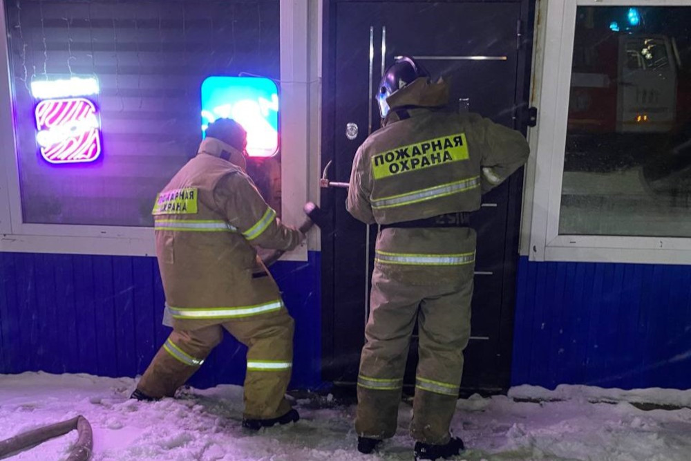 Пункт выдачи OZON загорелся из-за микроволновки под Новосибирском