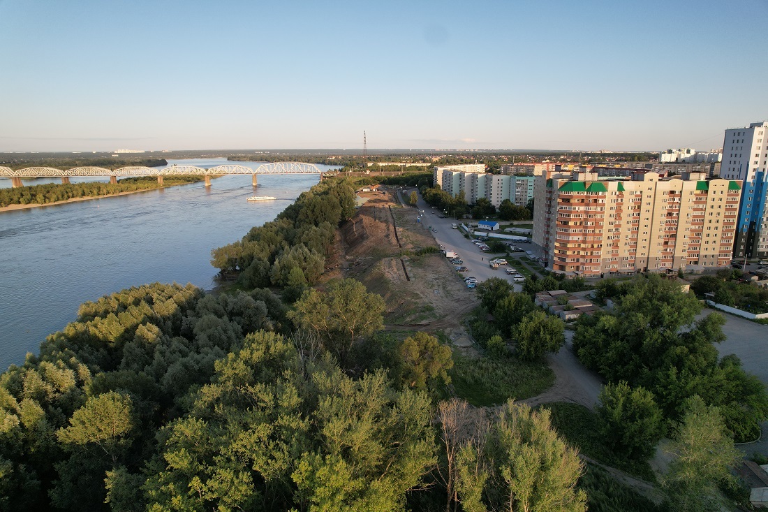 На левом берегу Новосибирска откроют долгожданный парк «Чемской берег»