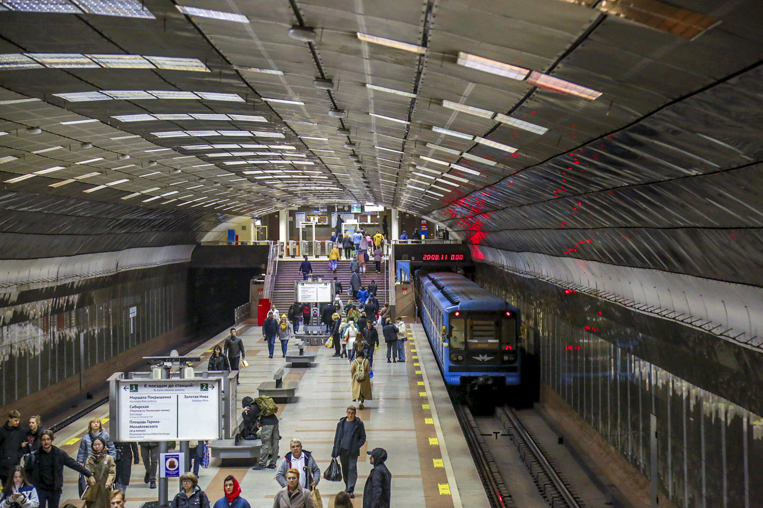 Разработана генсхема метро Новосибирска с «Молодёжной» и «Гусинобродской»