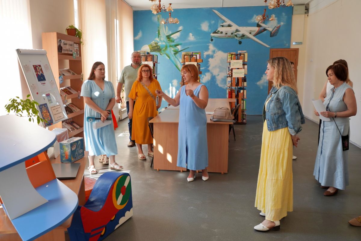 Библиотеку им. Чкалова модернизируют по народной программе «Единой России»