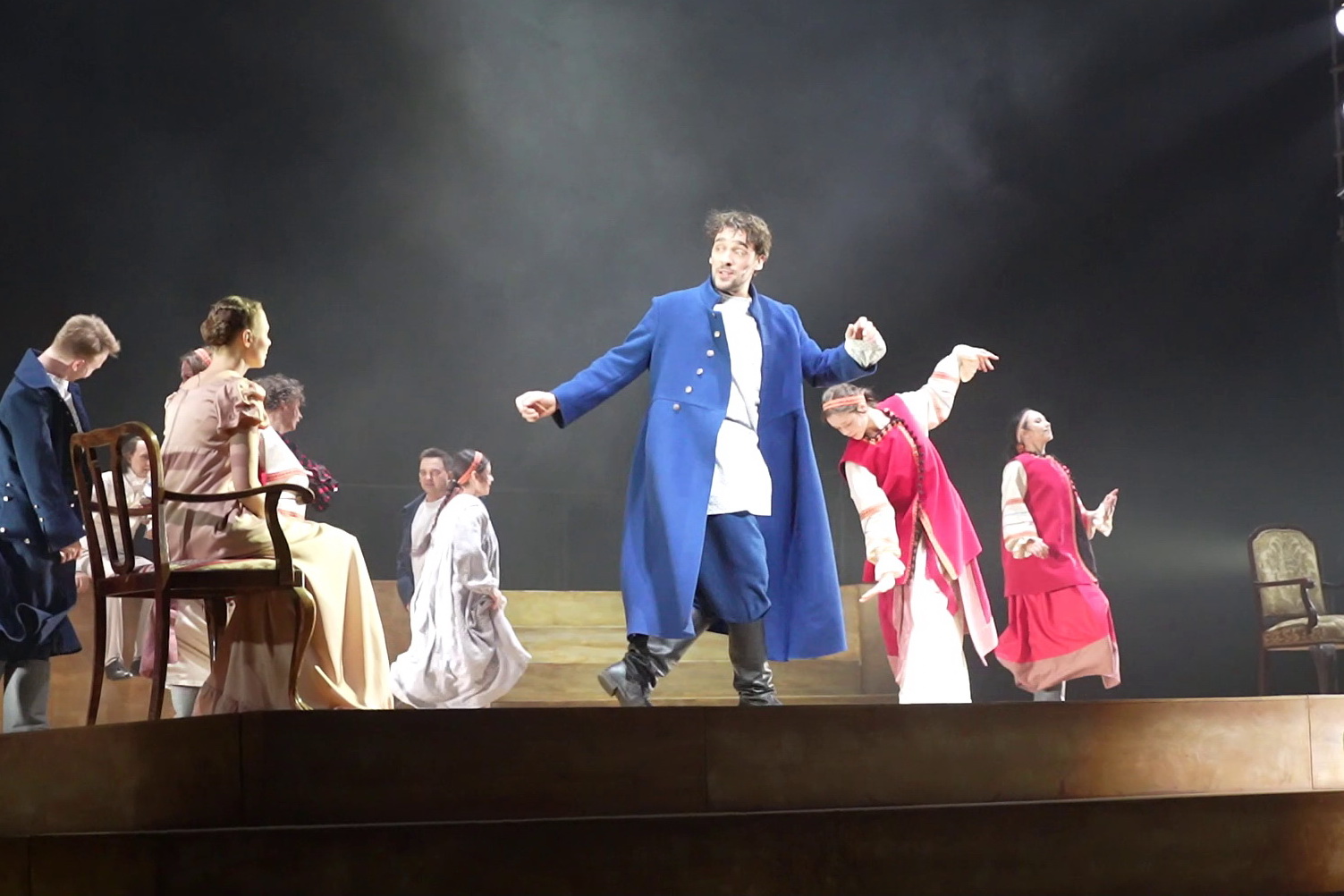 Театр «Глобус» проник в канву «Онегина» сквозь трещины времени