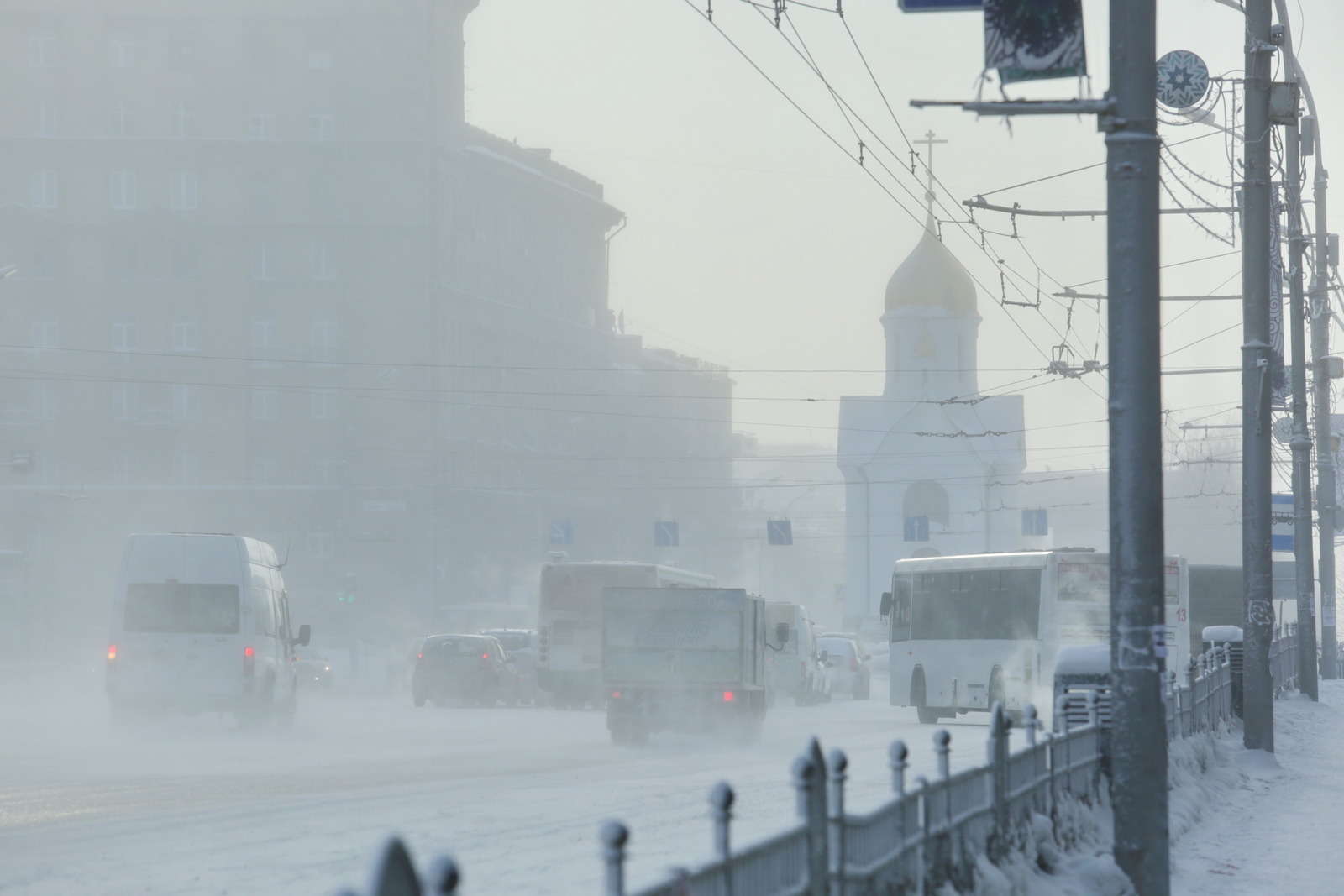 До –40 похолодает в Новосибирской области в последнюю неделю зимы