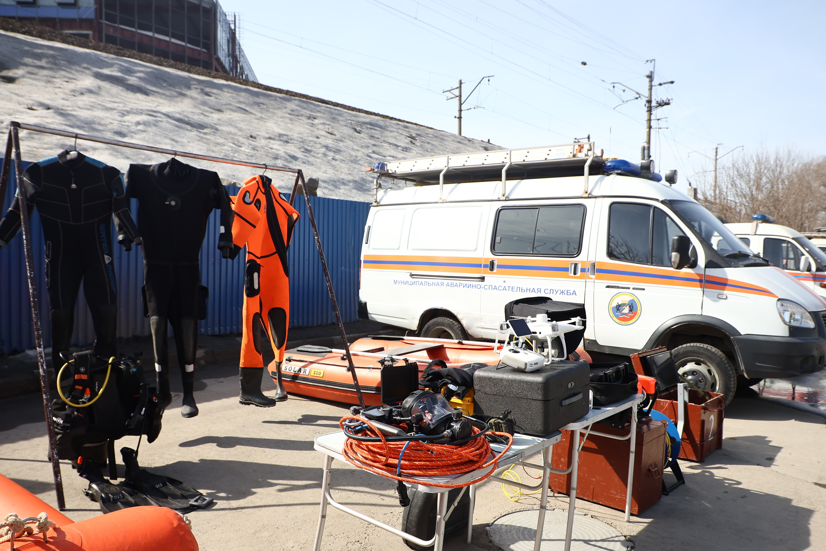 Робота-водолаза из Академгородка подготовили к работе в паводок