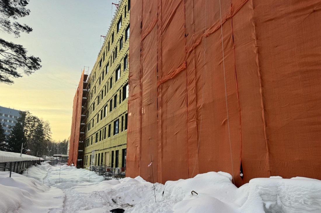 Общежитие возвели на месте снесённой физматшколы в Академгородке