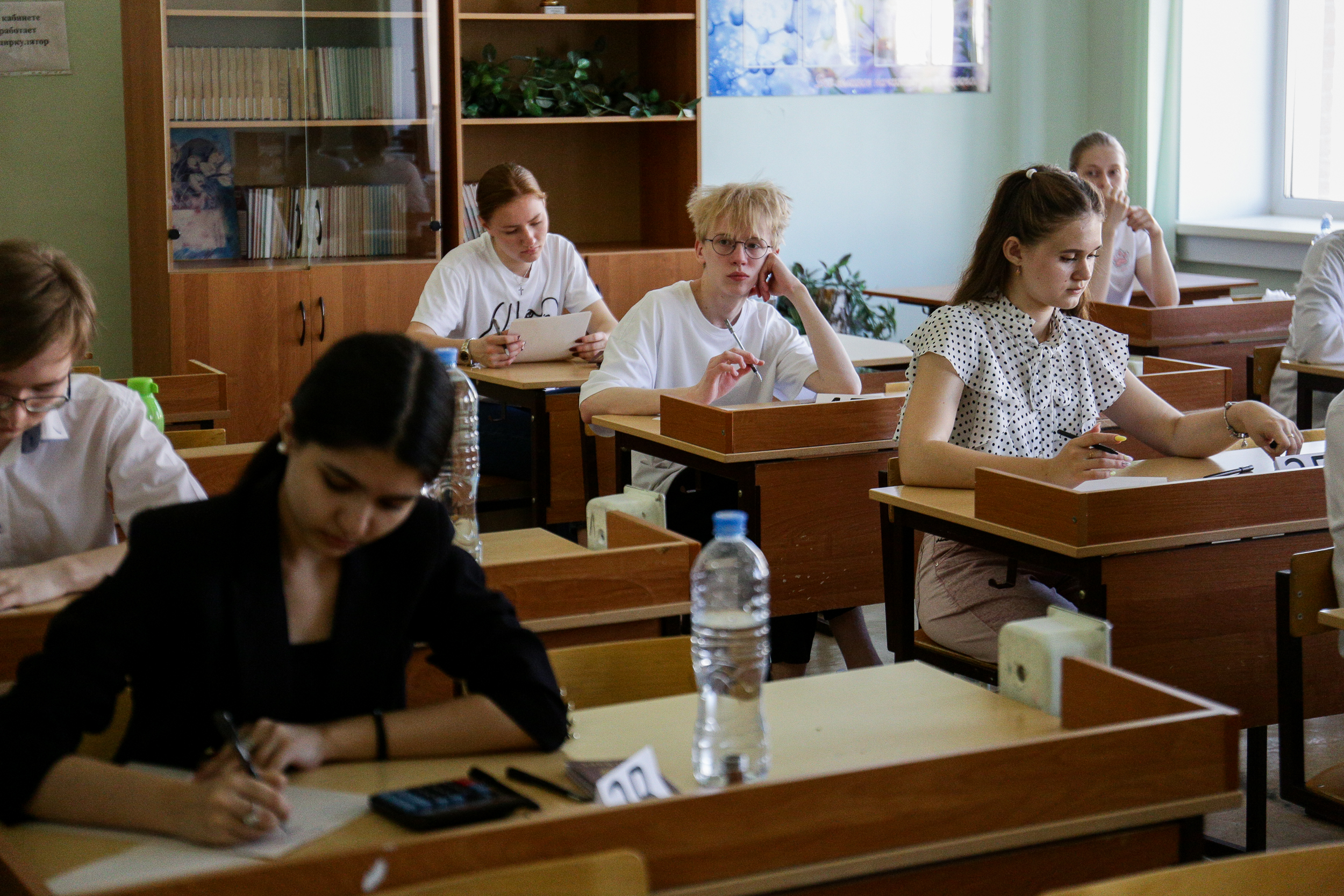 Новосибирские выпускники стали чаще сдавать ЕГЭ по точным наукам