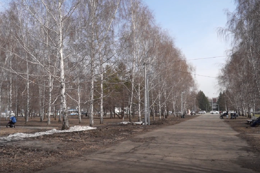 Благоустройство аллеи 110-й годовщины Новосибирска завершат к концу лета