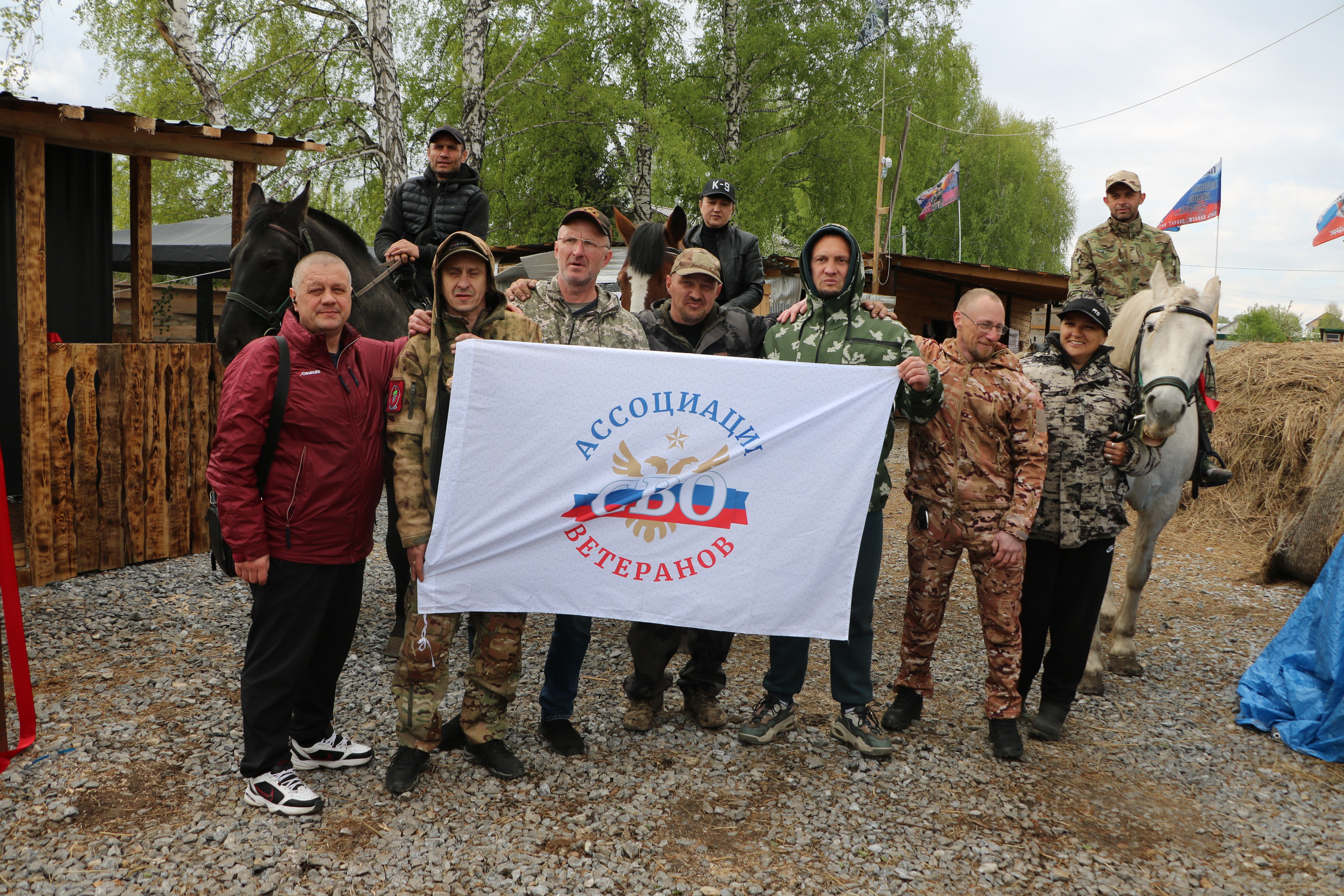 Ветеран СВО открыл в Бердске военно-патриотический конный клуб