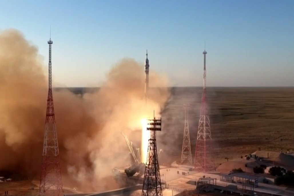 Космический корабль с Анной Кикиной стартовал к МКС