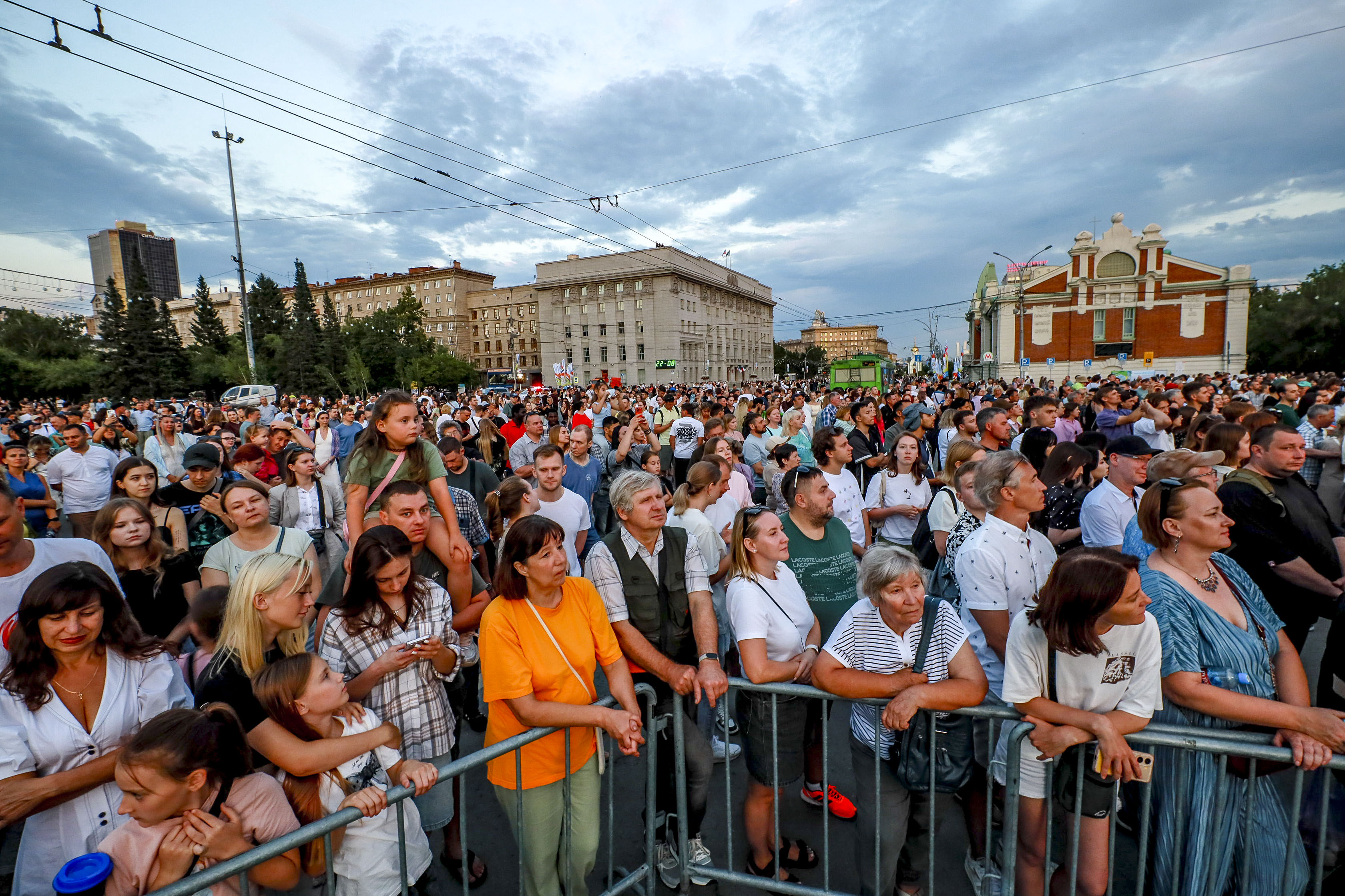 Более 100 тысяч человек отметили 133-й день рождения Новосибирска