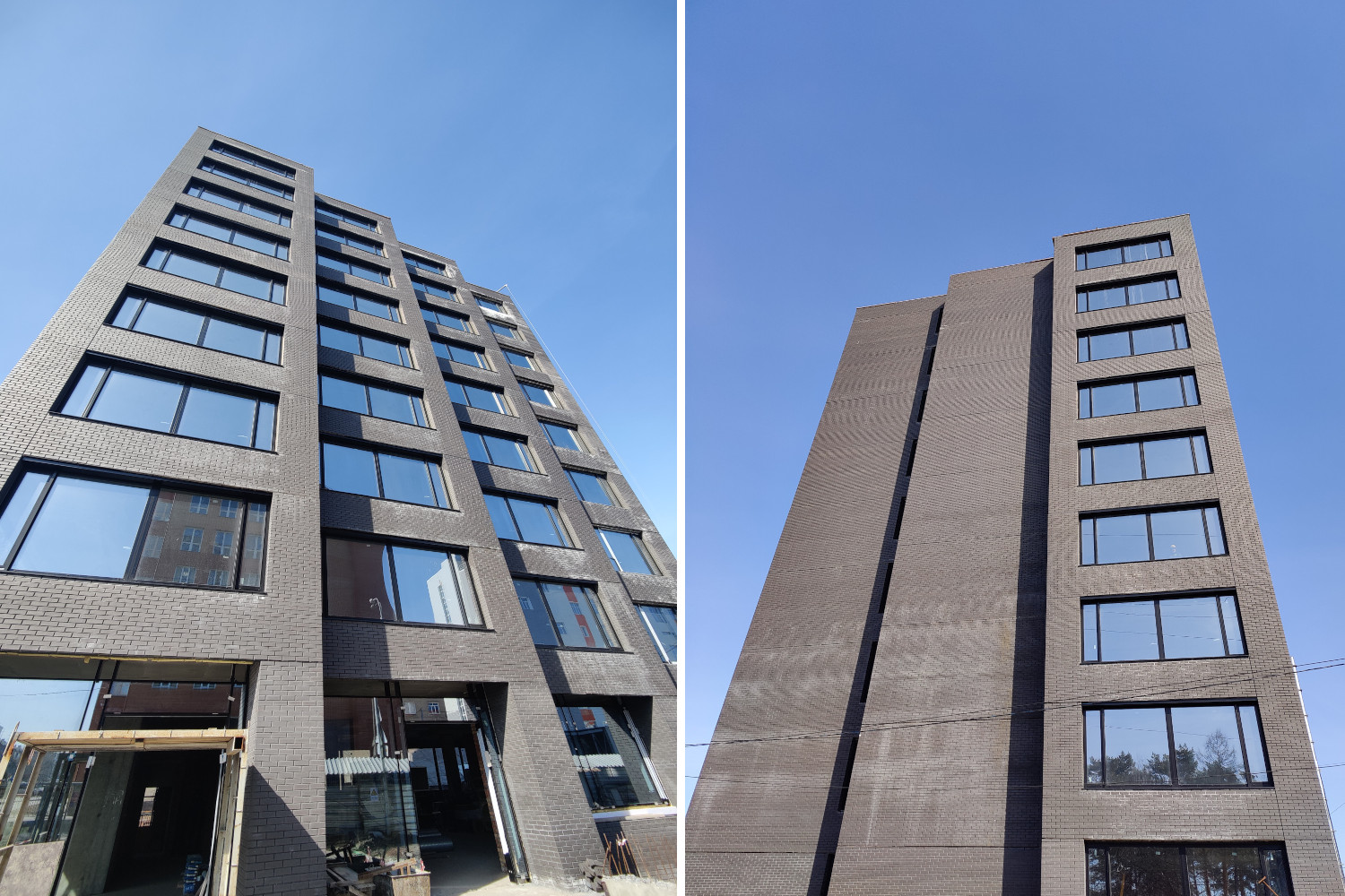 Десятиэтажное здание для производства счётчиков строят в Новосибирске