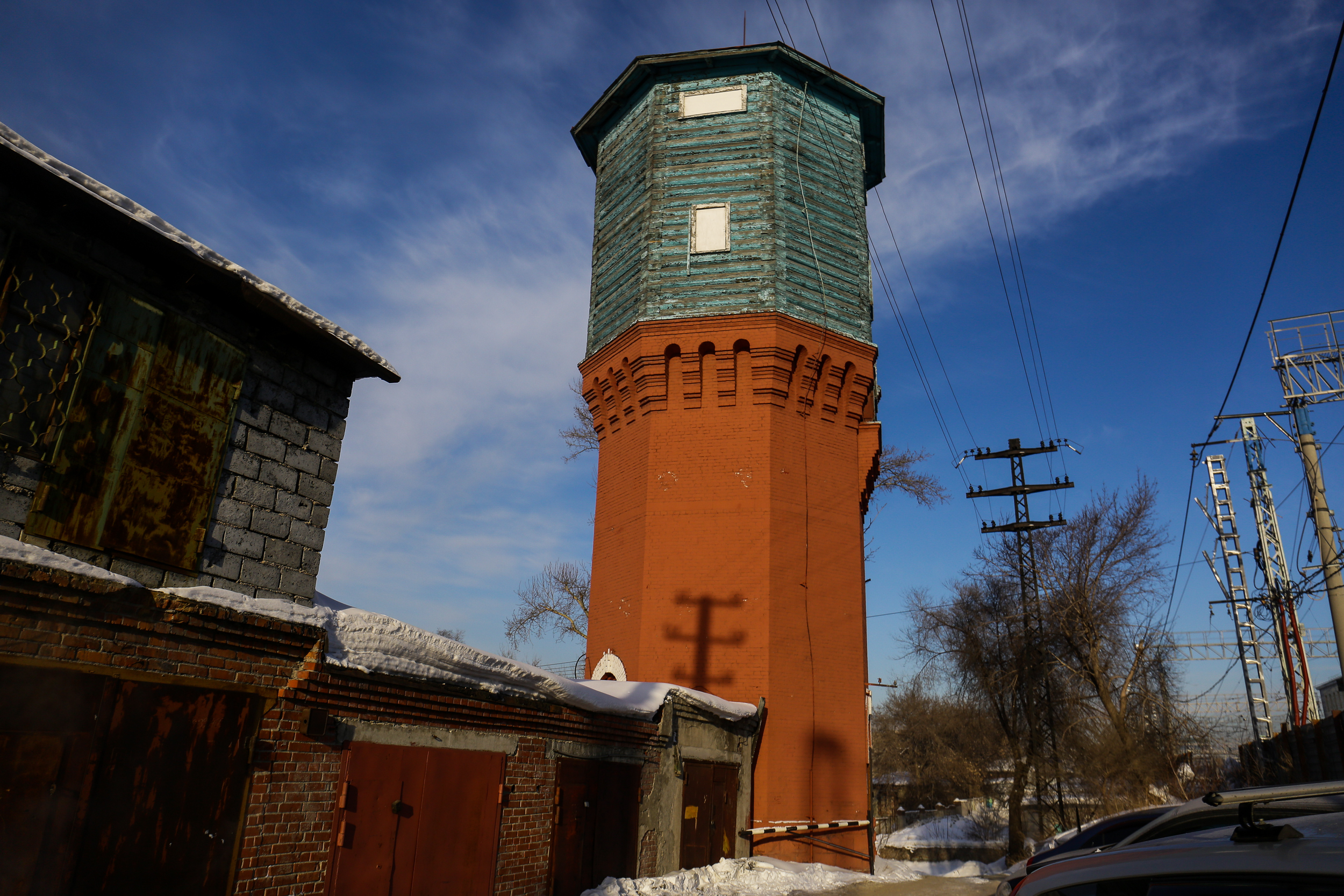 Водонапорную башню-памятник в Новосибирске продают с аукциона