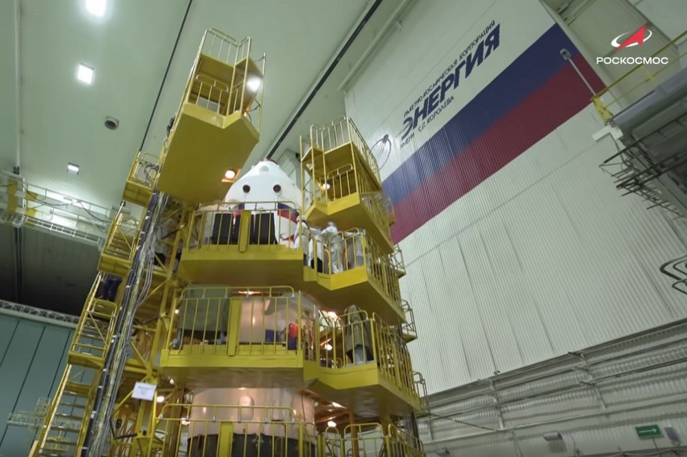 Новосибирский космонавт Анна Кикина «примерила» корабль перед полётом