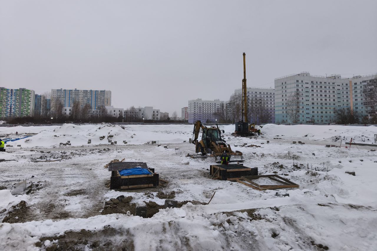 Развёрнуты работы на площадках всех концессионных школ в Новосибирске