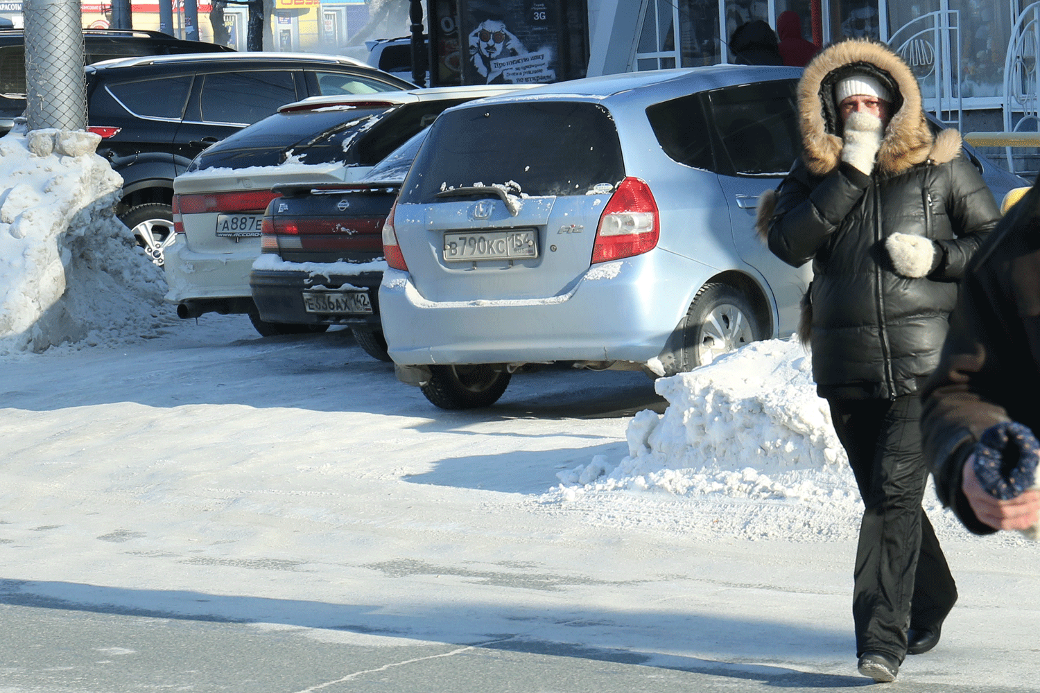 Штрафы до 5000 рублей грозят новосибирцам за грязные номера автомобилей