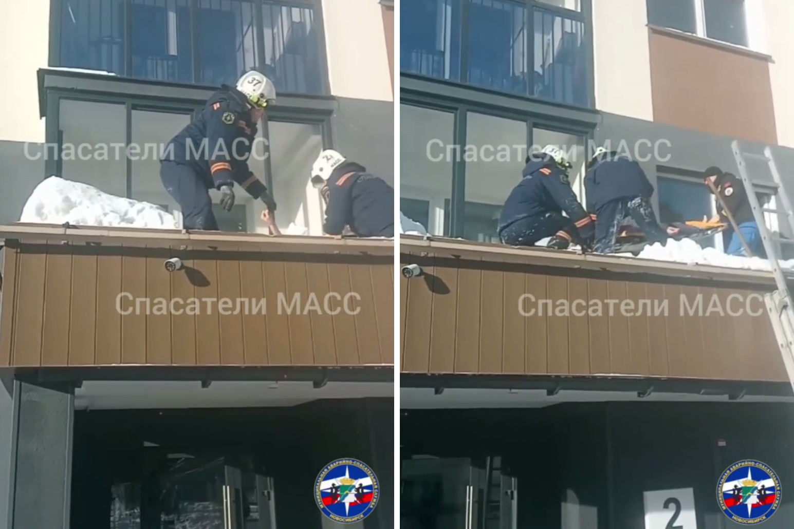 Сибирячка выжила после падения с 13-го этажа