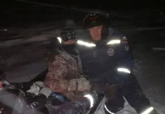 Два рыбака потерялись на море во время вьюги под Новосибирском