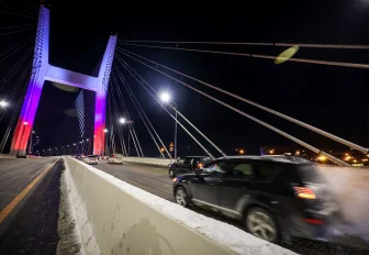 Нагрузка на перекрёсток у «Ауры» выросла после запуска четвёртого моста