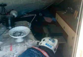 Потолок обрушился в доме на улице Кавалерийской в Новосибирске