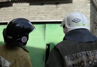 Мужчина погиб в полыхающем доме под Новосибирском (18+)