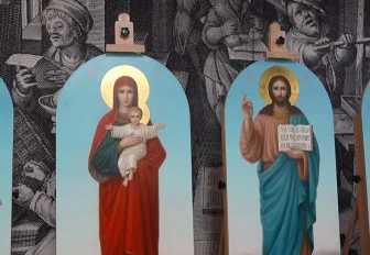 След в истории: современные авторские иконы выставили в Новосибирске