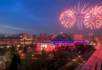 Артиллерийский салют и фейерверк прогремят над Новосибирском 9 Мая