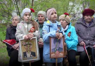Митинг в честь Дня Победы устроили на Аллее Славы в Новосибирске