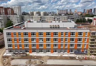 Новый корпус новосибирского лицея №113 готов на 61% — минстрой