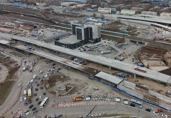 Остановку «Площадь Труда» сдвинули из-за четвёртого моста в Новосибирске