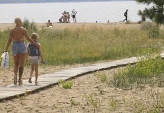 Все шесть официальных пляжей в Новосибирске открыты для купания